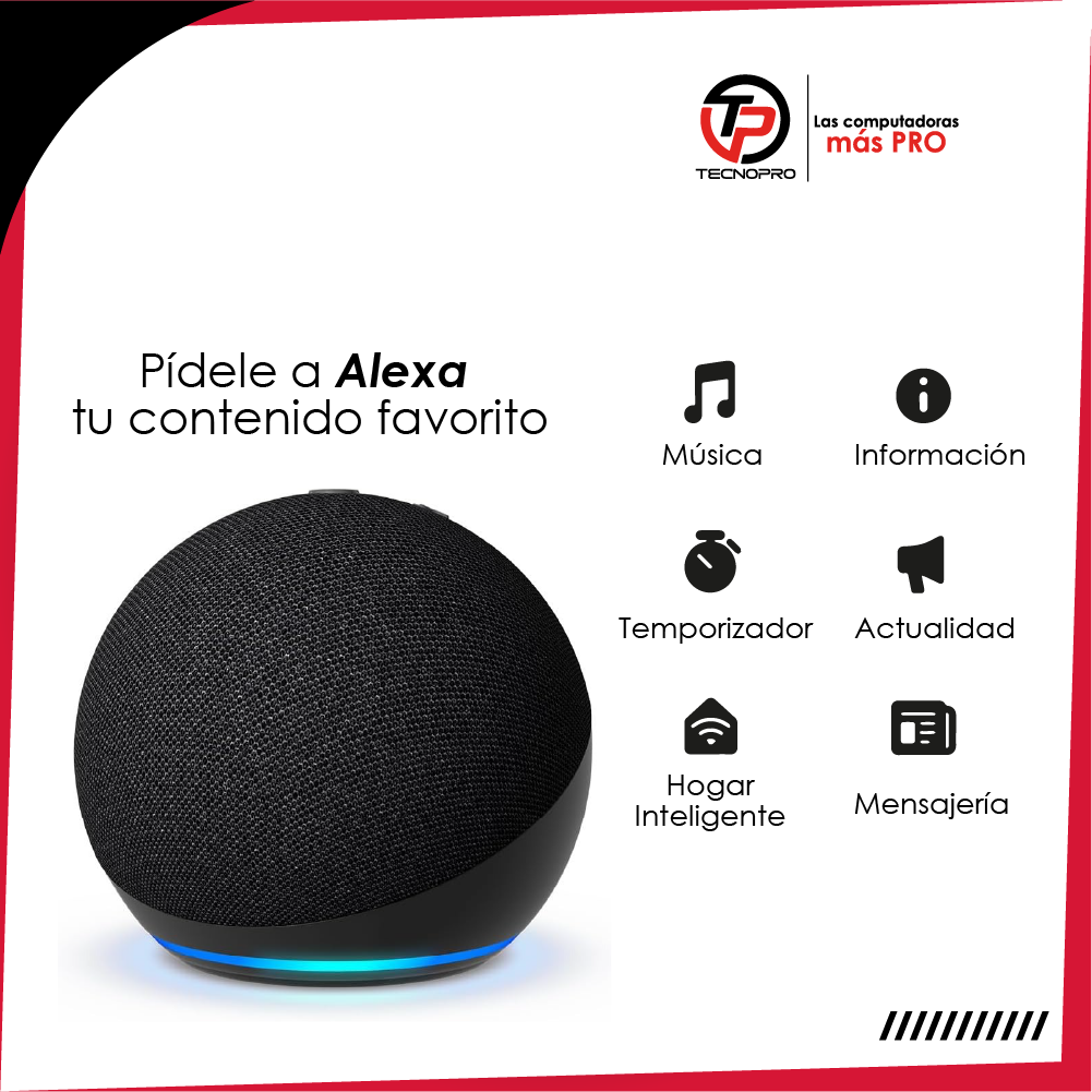 Parlante Amazon Alexa 5ta Generacion Asistente Voz Original - Image 2