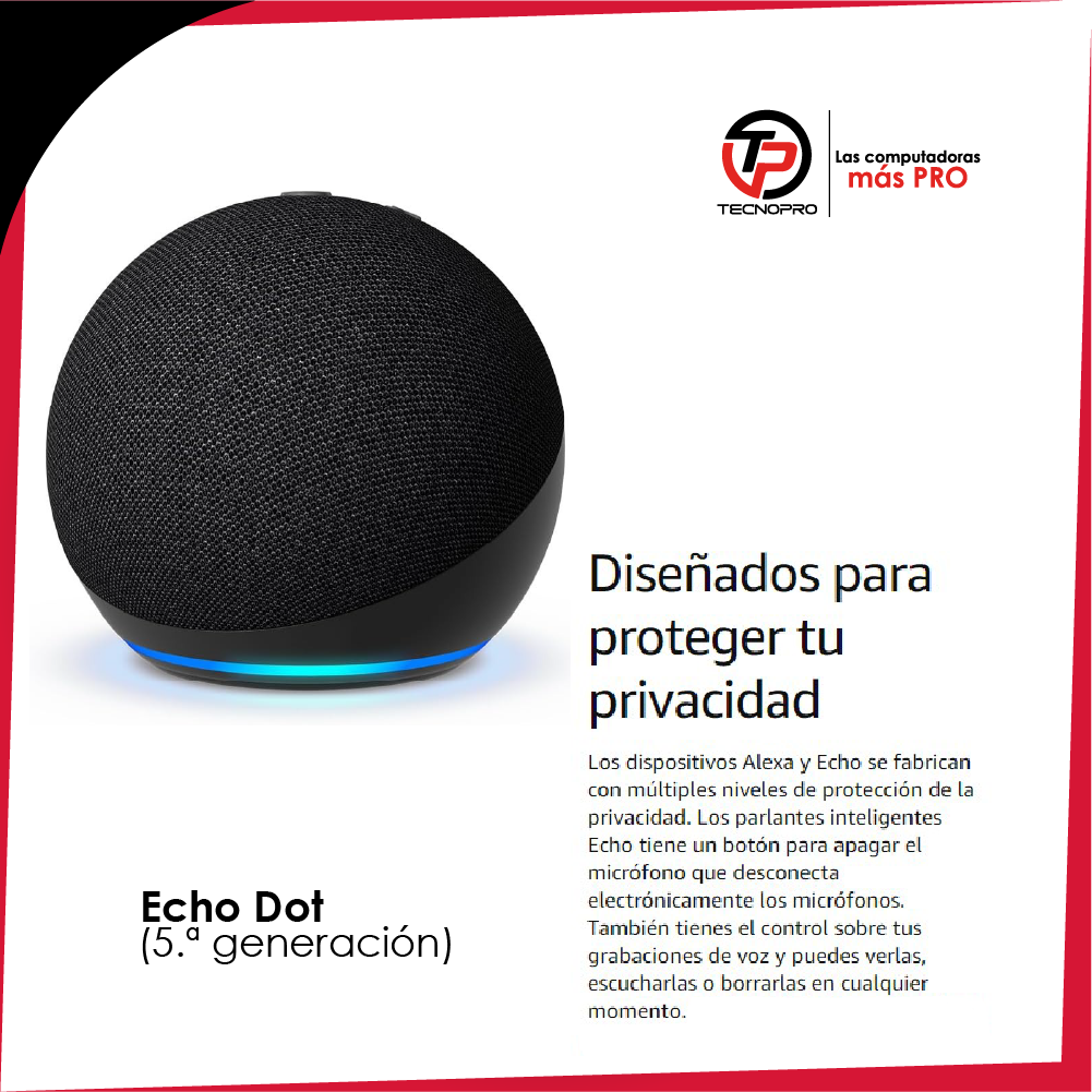 Parlante Amazon Alexa 5ta Generacion Asistente Voz Original - Image 3