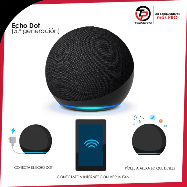 Parlante Amazon Alexa 5ta Generacion Asistente Voz Original - Image 7
