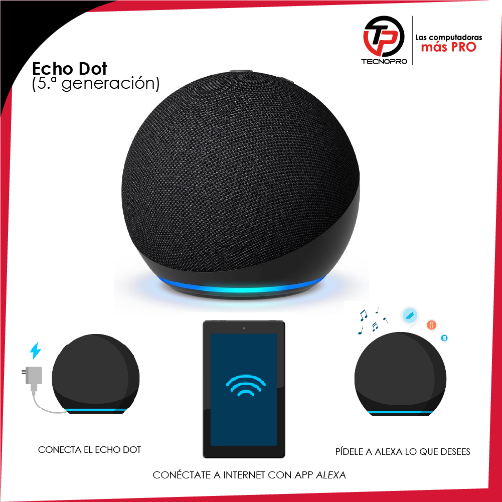 Parlante Amazon Alexa 5ta Generacion Asistente Voz Original - Image 7