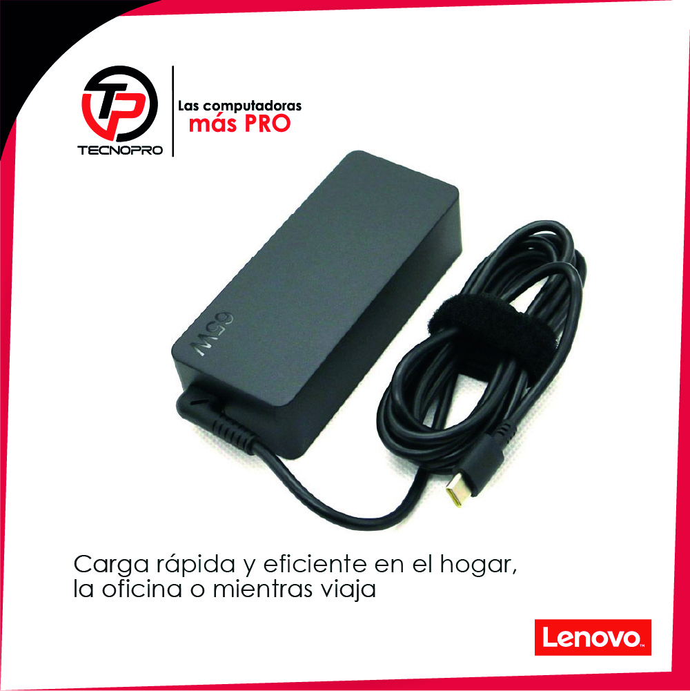 Cargador Laptop Lenovo Original Tipo C 65w Carga Rapida - Image 2