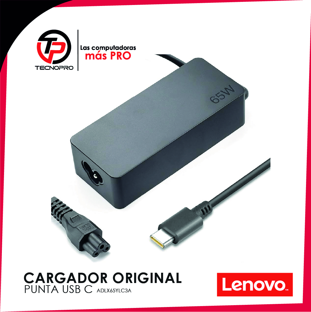 Cargador Laptop Lenovo Original Tipo C 65w Carga Rapida - Image 3
