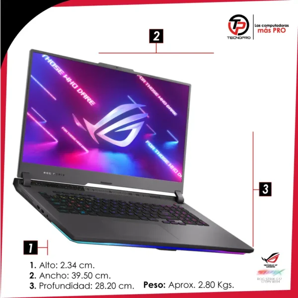 Laptop Gamer ASUS ROG Ryzen 9 = i9 - 16GB RAM - 1TB SSD + Video RTX 8gb - Image 7