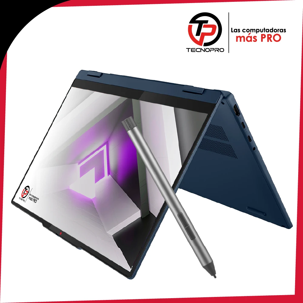 Laptop Lenovo 360 Ryzen 7 = I7 - 16gb Ram - 1 Tb Ssd + Touch + Lapiz Original - Image 4