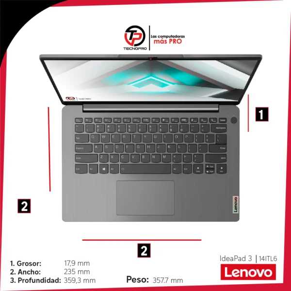 Laptop Lenovo IdeaPad 3 Intel Core i5 24 GB RAM - 512 GB SSD - Image 8