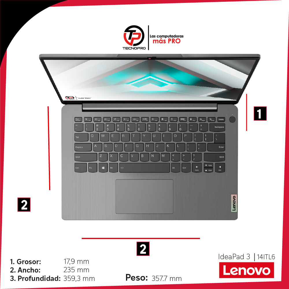 Laptop Lenovo IdeaPad 3 Intel Core i5 24 GB RAM - 512 GB SSD - Image 8