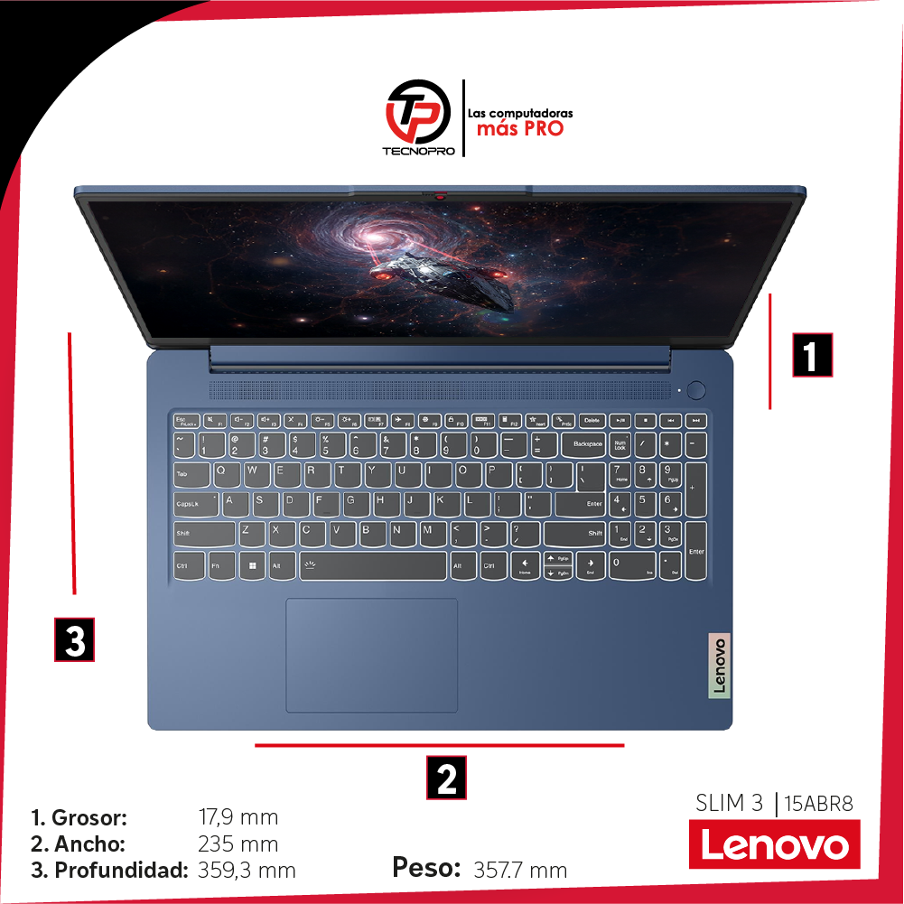 Laptop Lenovo Turbo Ryzen 7 - 16 GB Ram - 512 GB SSD + Touch - Image 8