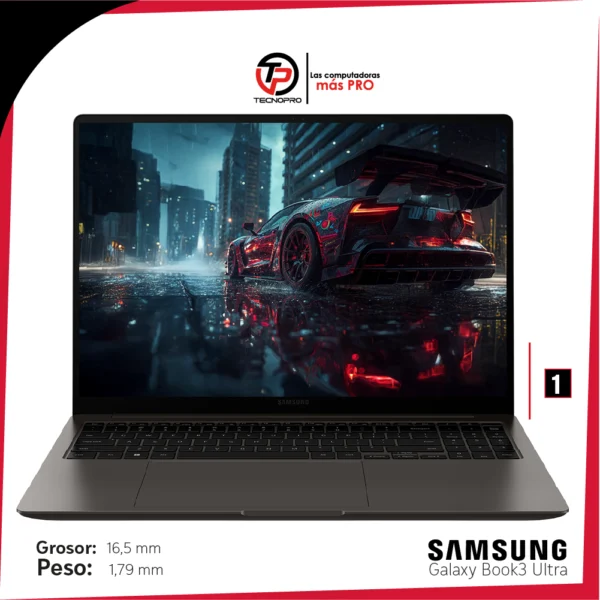Laptop Samsung Galaxy Book3 ULTRA Intel Core i7 Amoled 16GB Ram 1tb SSD RTX 6 Gb - Image 8