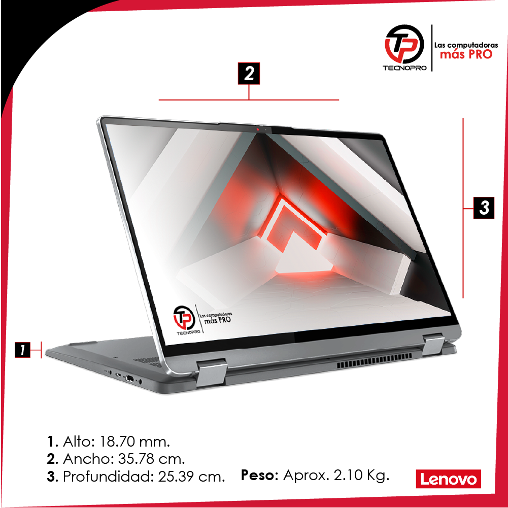 Laptop Lenovo Flex 5 16IAU7 Intel Core I7 - 16gb Ram - 1tb Ssd + Touch - Image 6