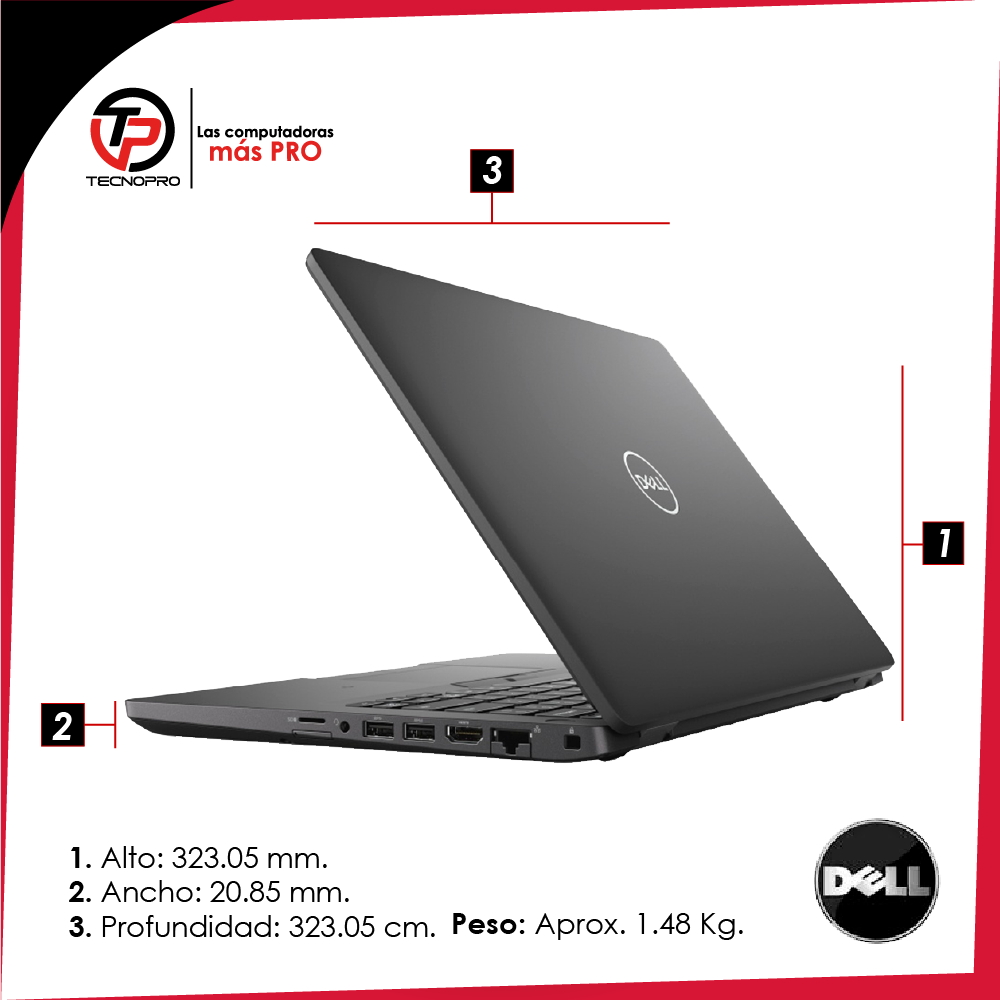 Laptop Dell Latitude Intel Core I5 - 16 Gb Ram - 256 Gb Ssd + Touch - Image 6