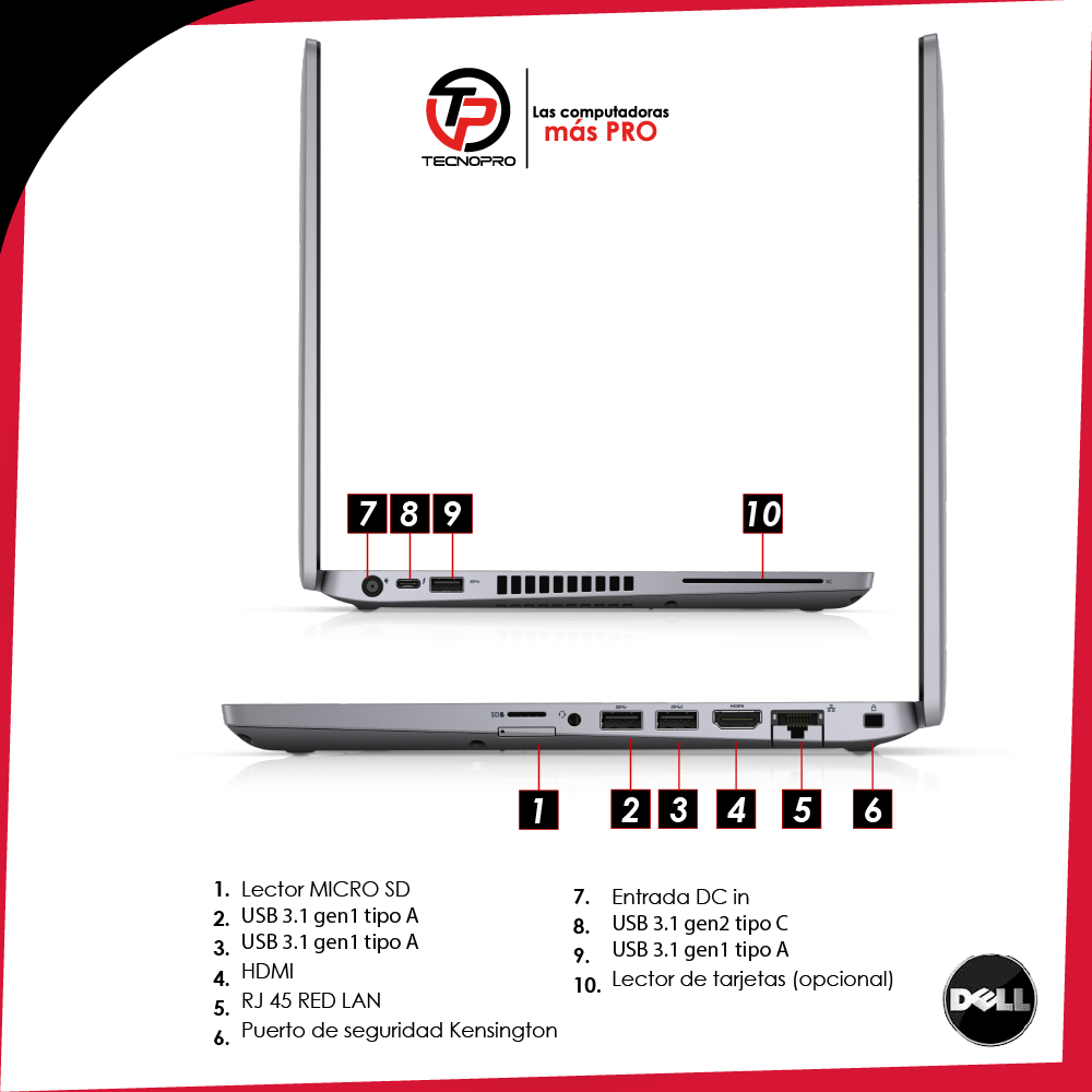 Laptop Dell Latitude Intel Core I7 -16 Gb Ram -512 Gb Ssd Touch - Image 8