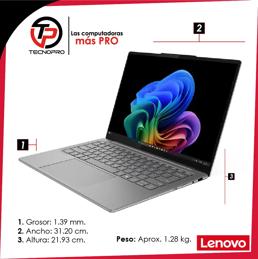 Laptop Lenovo Turbo Core Ultra 7 - 16gb Ram - 1 Tb Ssd Oled + Touch - Image 7