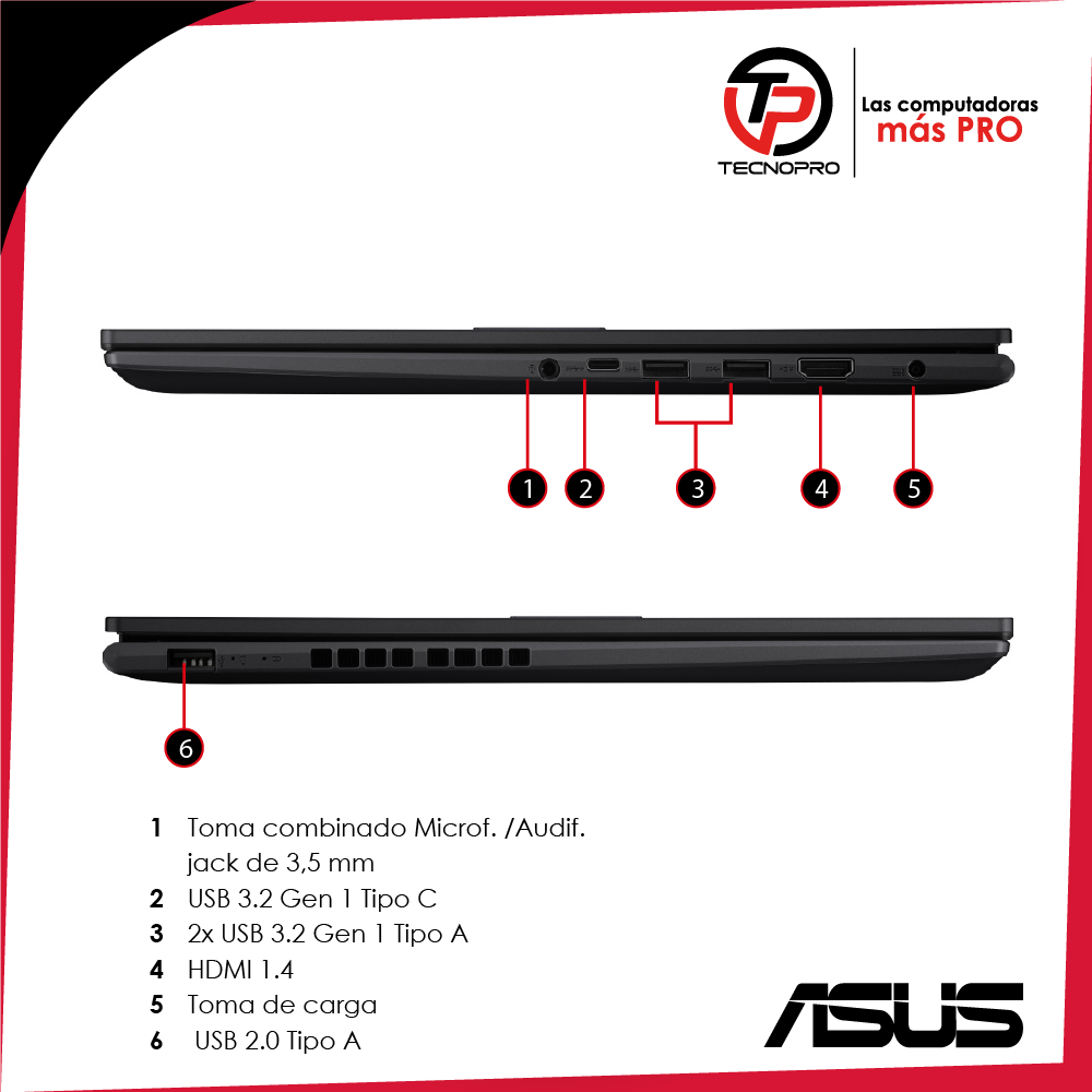 Laptop Asus Intel Core i5 - 16 GB Ram - 1 TB SSD + Regalos - Image 8